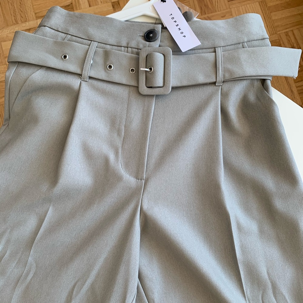 TOPSHOP High-waisted dress pants